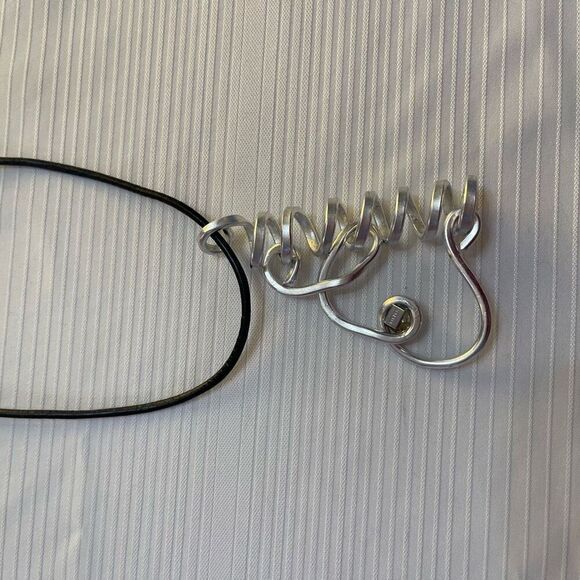 SIGNED Jeff Lieb Swarovski Modern Crystal Choker Necklace - Picture 5 of 7